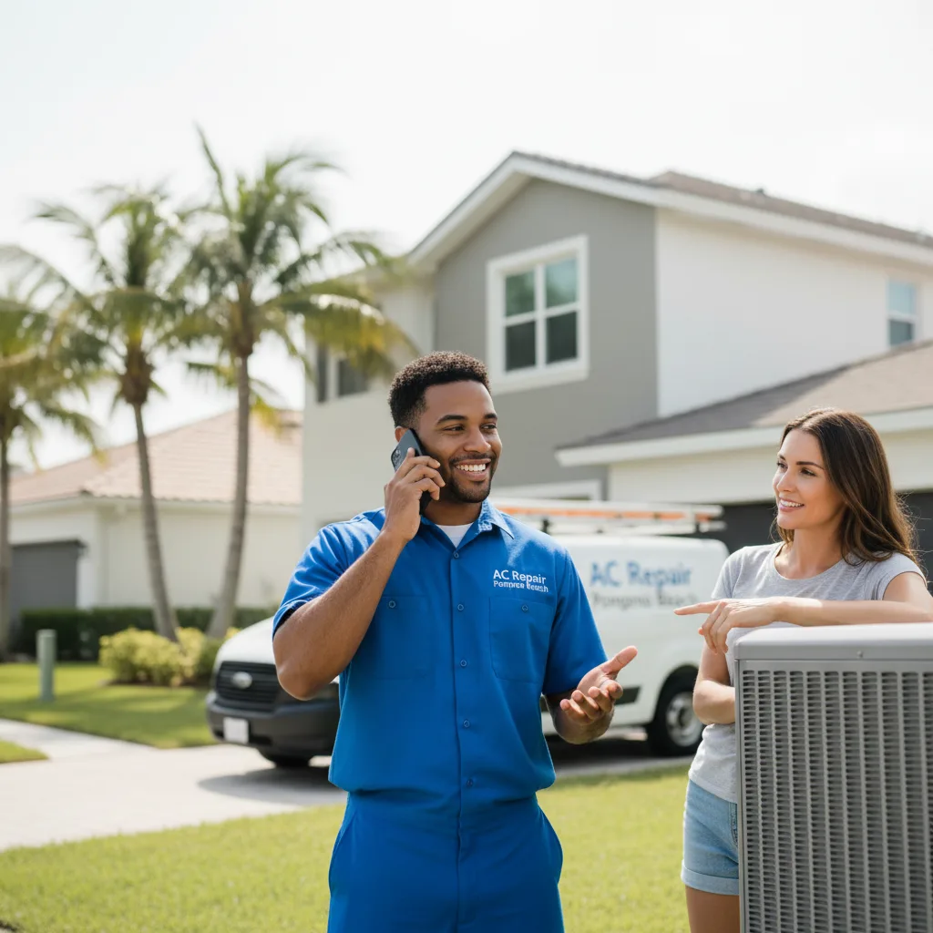 AC Repair Pompano Beach customer support in Harrington
